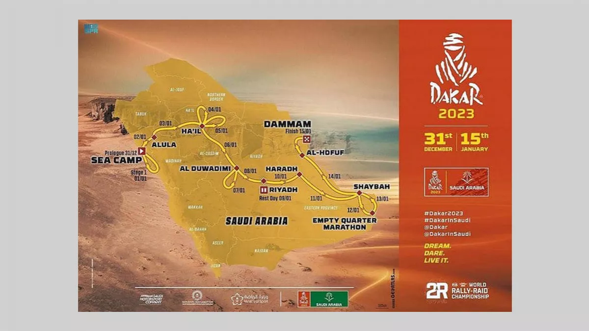 Fourth edition of Saudi Dakar Rally 2023 starts on Saturday 