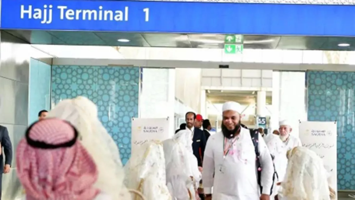 The number of pilgrims who arrived in Madinah to perform Hajj this year has reached 531,243 