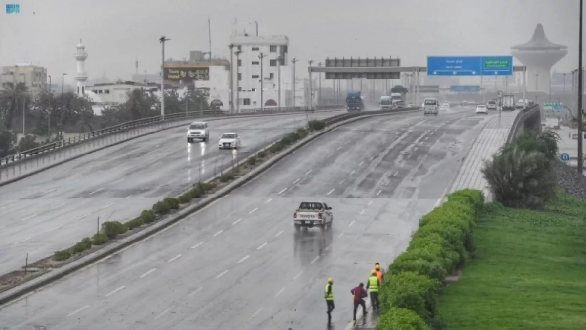 Jeddah rain warning ended by NCM