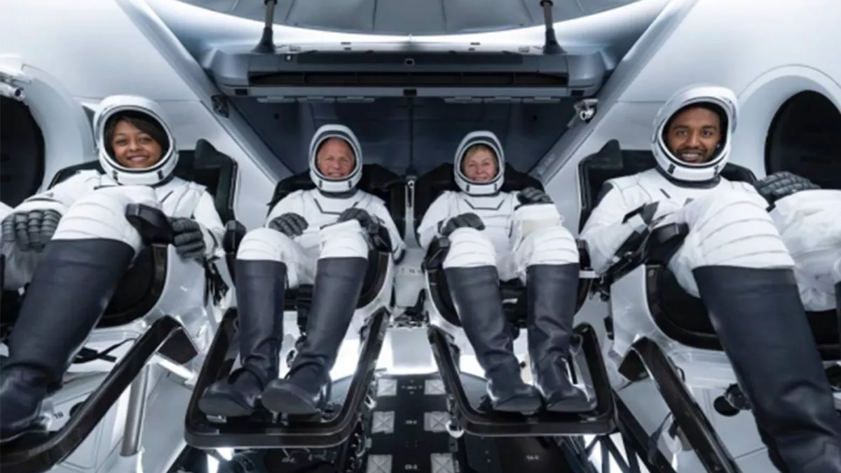 Astronauts Rayyanah Barnawi and Ali Al Qarni have been launched into space on a SpaceX Falcon 9 rocket taking the dreams of all Saudi citizens high