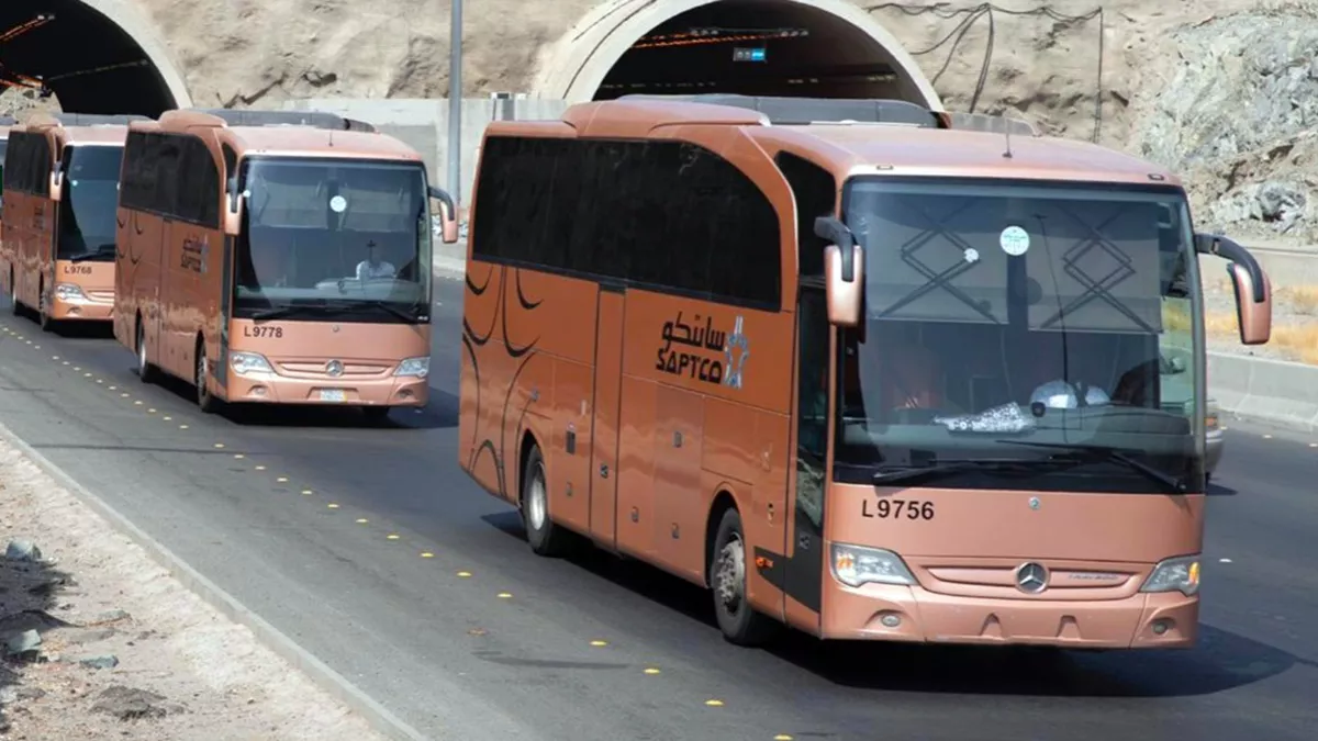 Launch of the second phase of the trial run of the public transport bus project 