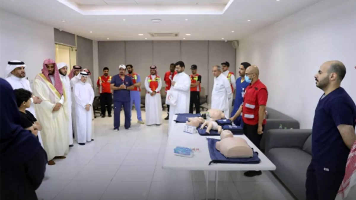 SRCA has started installing Automated External Defibrillators in the mosques of Riyadh region