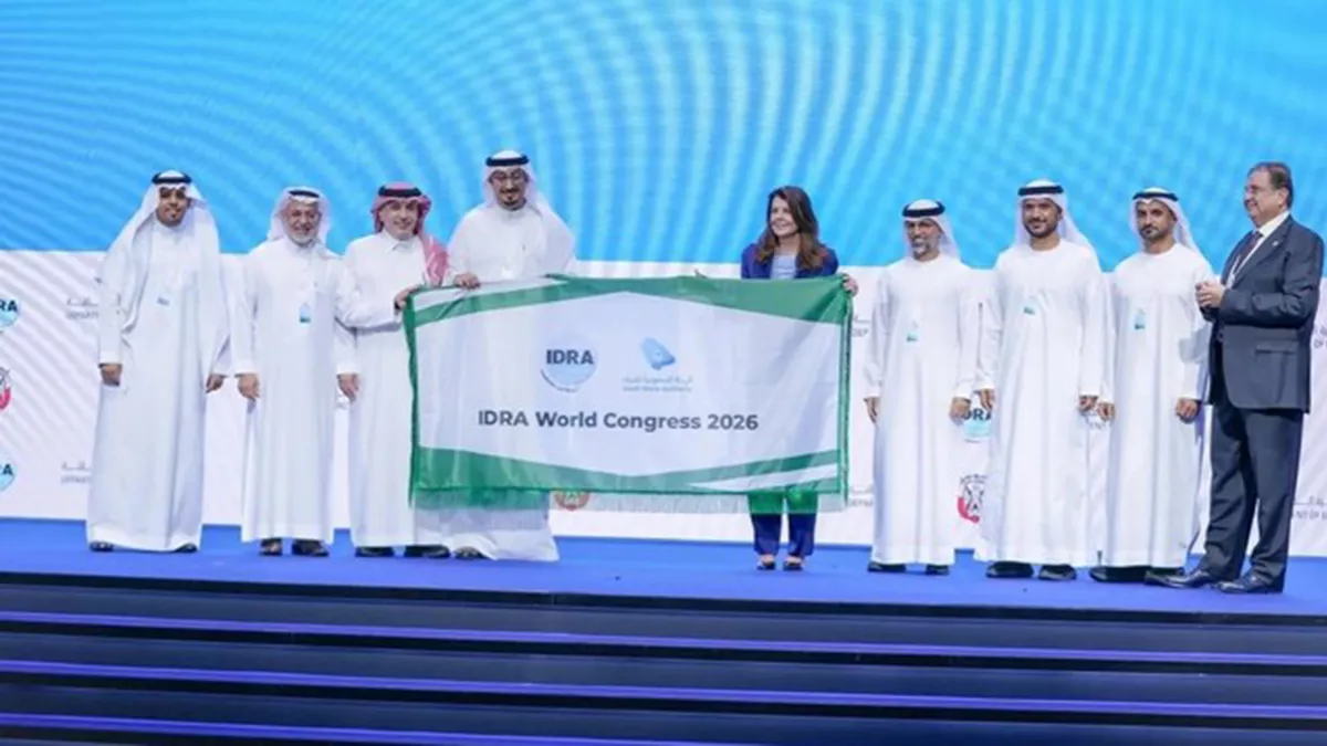 Saudi Arabia to host the 2026 IDRA World Congress on Desalination and Water Reuse Solutions