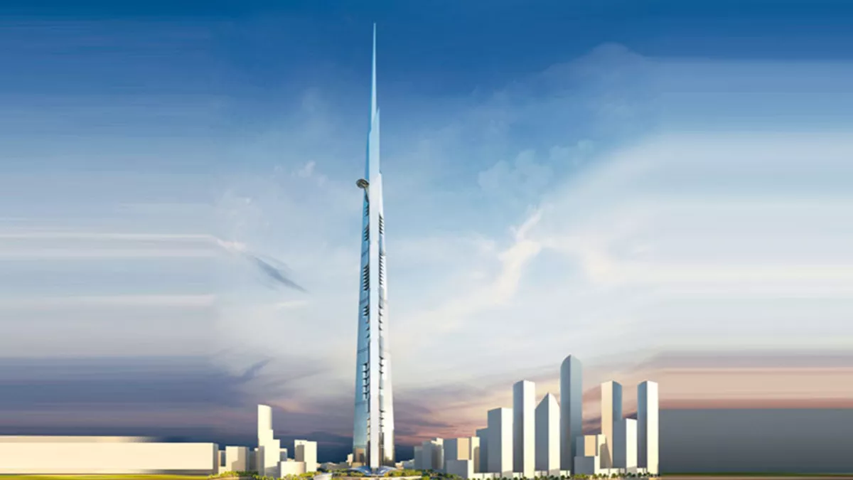 Construction of the world's tallest tower in the Red Sea port city of Jeddah will resume