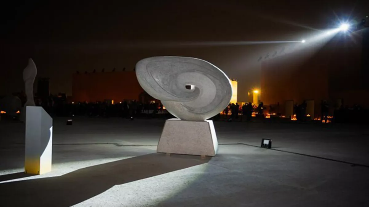 Sixth annual Tuwaiq International Sculpture Symposium began in Riyadh 