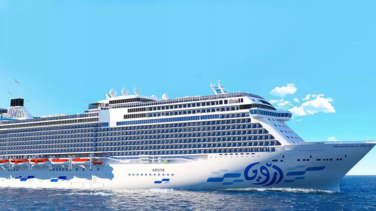 Cruise Saudi is set to launch its new line, AROYA Cruise, inaugural voyage scheduled for December 16