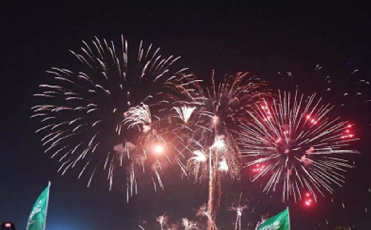 GEA organised fireworks displays across Saudi Arabia to celebrate 94th National Day