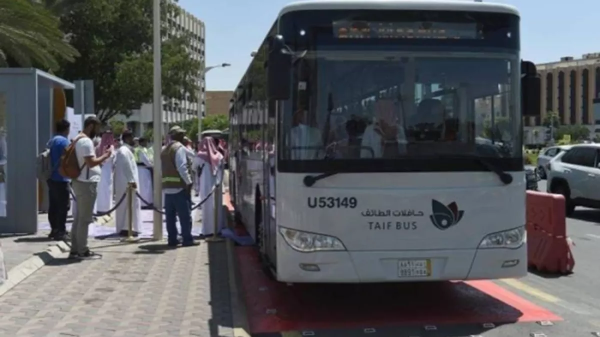 Public bus transport services project has been inaugurated in the Taif Governorate