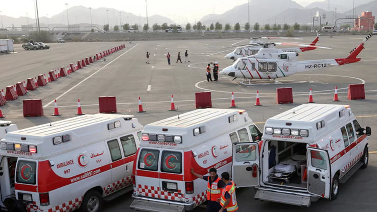 Special emergency services has been set up to deal with visitors to the Grand Mosque in Makkah during Ramadan