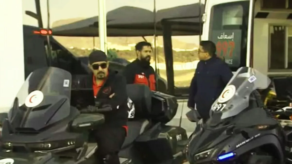 Saudi Arabia launches Motorcycle Ambulance service in medina for faster emergency response