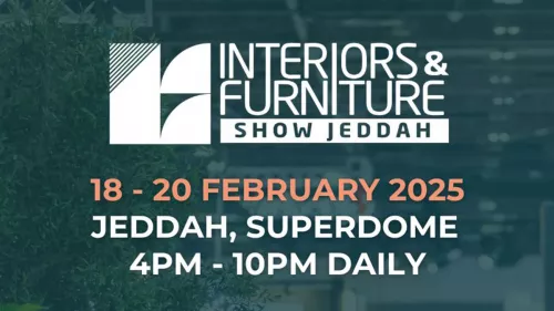 Interiors & Furniture Show in Jeddah from February 18 to 20