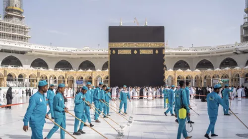 Grand Mosque in Makkah is all set to receive pilgrims, worshipers, and those fasting on Ashoura