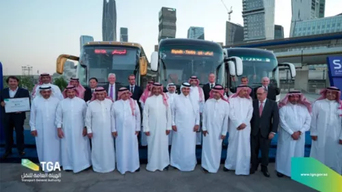 Intercity Bus Service linking 200 cities and governorates across Saudi Arabia was inaugrated