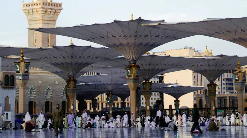 First batch of Umrah pilgrims under the King’s guest program arrived in Madinah on Thursday