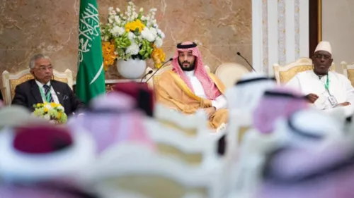 Crown Prince and Prime Minister Mohammed Bin Salman held the annual reception on Thursday for senior officials