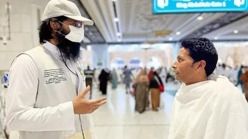 Language Translation services offered to visitors of the Grand Mosque ensured easy access to all services 