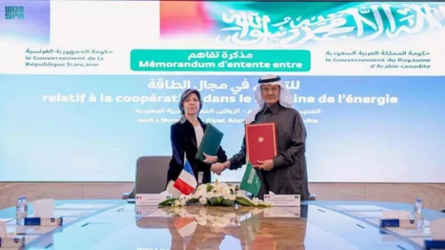 Saudi Arabia and France signed MoU to establish collaboration in energy sector