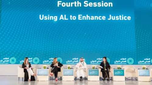 The fourth session of the ICJ; discusses using AI to enhance justice