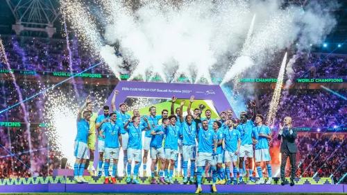 Manchester City has been crowned FIFA Club World Cup Champions for the first time