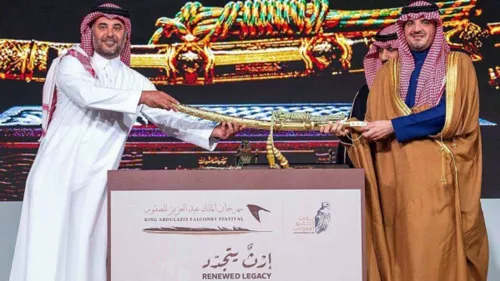 Closing ceremony of King Abdulaziz Falconry Festival 