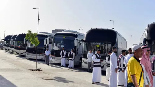 Over 27,000 buses are set to transport pilgrims around the holy sites during Hajj this year