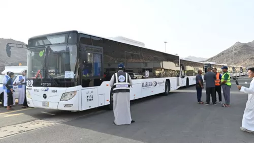 First automated monitoring vehicle was inaugurated to track compliance of various transportation modes in holy sites 