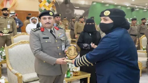 Fourth batch of female recruits consisting 255 Saudi women completes training to join special security forces