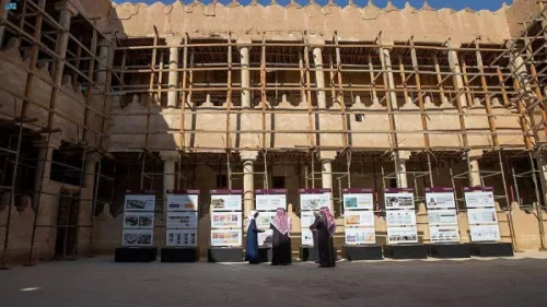 Culture Minister inspected restoration of Riyadh heritage buildings on Monday